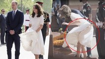 Kate Middleton's WARDROBE MALFUNCTION In Indian