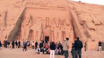 エジプト旅行④アブシンベル神殿 音と光のショー