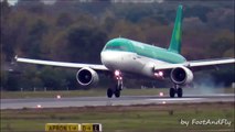 Aer Lingus A320-200 EI-DEE landing Hamburg Airport [EDDH/HAM]