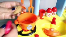 Peppa Pig Mini Kitchen Peppa Pig Cooking Playset Cocinita Peppa Pig Play Doh Food Toy Videos Part 2