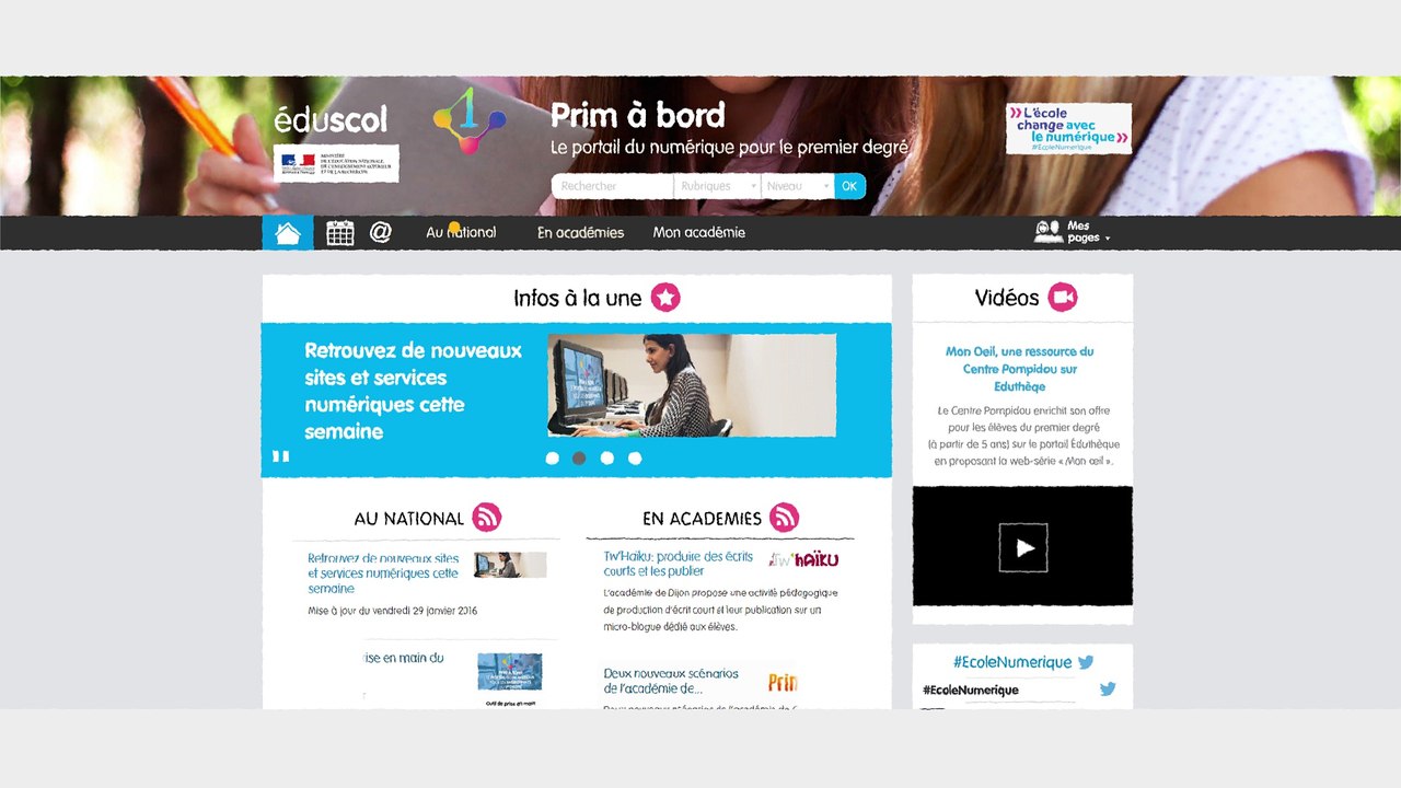 Ministère Education nationale | Teaser Prim à bord