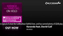 Karanda - On Hold (feat David Call - Mark Sherry's Outburst remix)
