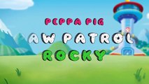 Peppa Pig en Espanol Kinder Surprise Eggs Peppa pig change Paw Patrol Character Serie