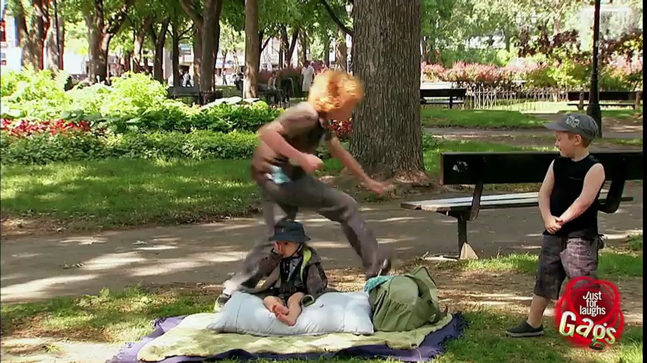 Don't kick the baby!