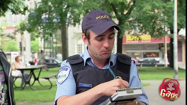 Hidden Camera - Biker Humiliates Cops