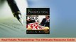 Read  Real Estate Prospecting The Ultimate Resource Guide Ebook Free