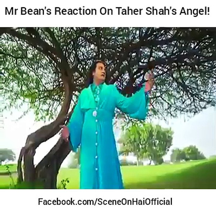 Mr Bean's reaction on Tahir shah's new Angel song