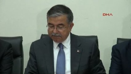 Kilis Milli Savunma Bakanı İsmet Yılmaz Kilis'te Düzenlenen Basın Toplantısında Konuştu-1
