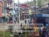 Indian Army Kills 2 Kashmiris Protesting Molestation of Student by Troopers in Handwor (Viral VidZ) - YouTube