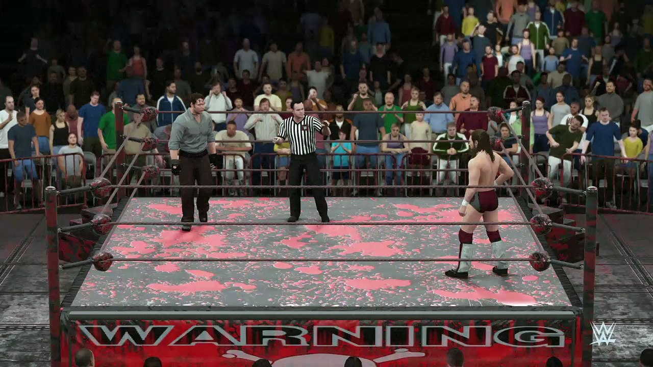 WWE 2K16 dean ambrose v daniel bryan
