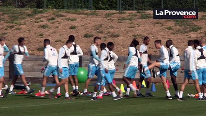 OM : ambiance détendue pendant l'entraînement