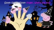 Peppa Pig Halloween Finger Family \ Nursery Rhymes Lyrics