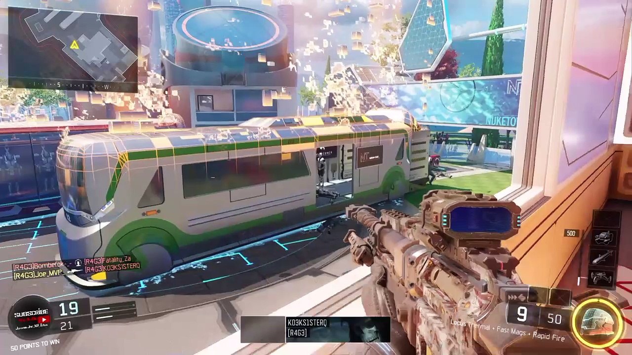 Black Ops 3 - playing a snipers FFA when the team we about to scrim joins in