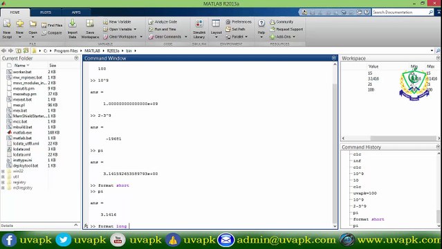 Lecture 3 answer formats in matlab in hindi urdu
