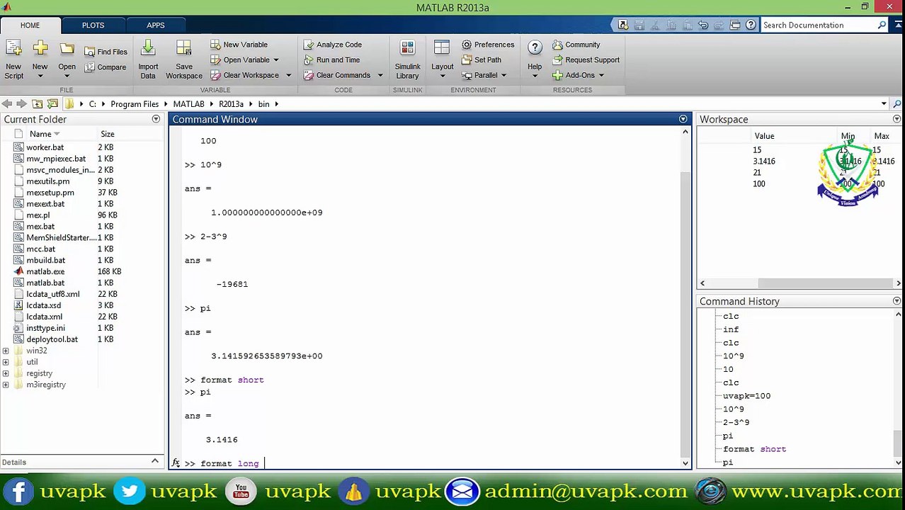 Lecture 3 answer formats in matlab in hindi urdu