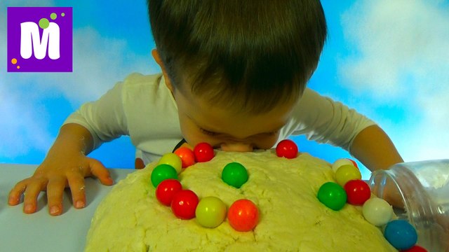 Мега огромная 7 кг жвачка из бабл гам делаем жвачку и смайлик Giant Gum from bubble gum