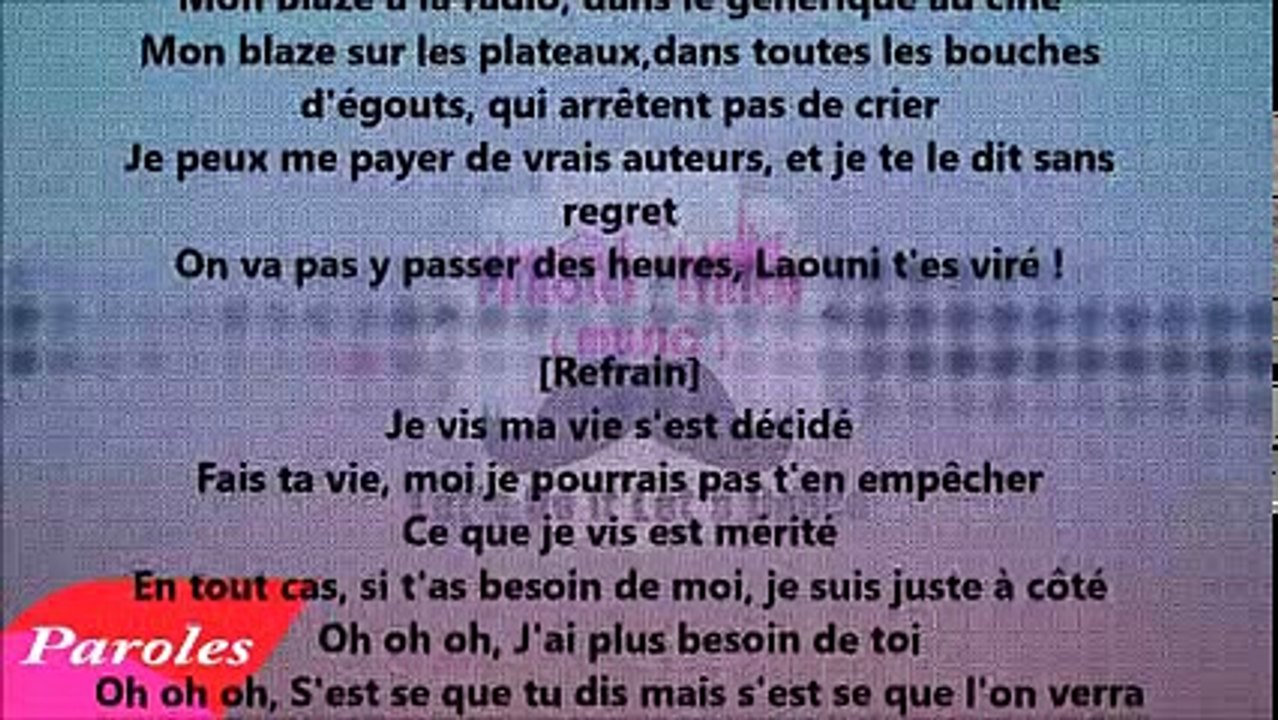 La Fouine - La Fouine VS Laouni (Music Lyrics)
