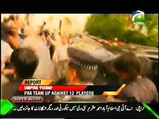 Watch What Afridi done With Umpire when He Know About Match Fixing 2016