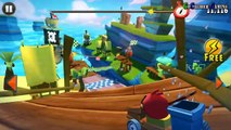 Angry Birds GO Android Walkthrough - Part 4 - Seedway Tracks