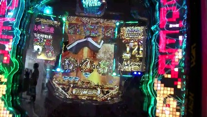 パチンコ新台ルパン三世Im a super hero @平和 GOLDEN TIME(確変) 限界突破(保留連) 実機試打実践演出動画