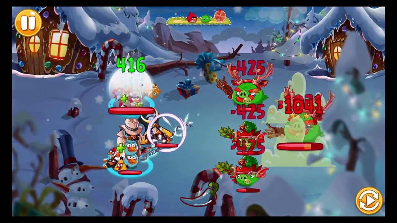Angry Birds Epic: Final Boss Santa Pig - Holidays Are Coming