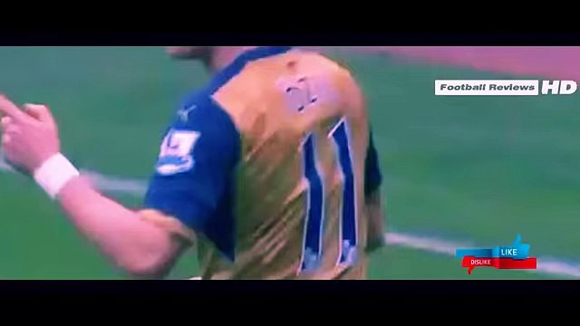 West Ham vs Arsenal 2016 3-3 - Mesut Ozil Goal