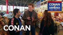 Conan & Sona Visit An Armenian Marketplace - CONAN on TBS