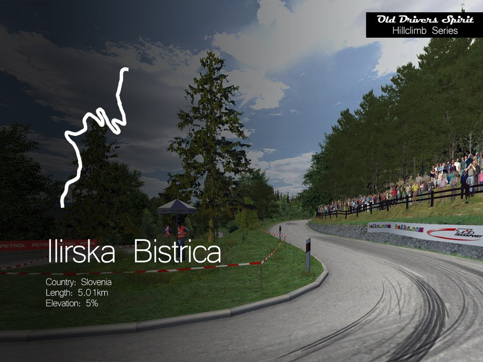 Tour de piste à Ilirski Bistrica en Ford Capri 2600RS sur Rfactor 1