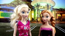 Can Frozen Elsa Freezing Powers Save Anna Ariel Mermaid? Frozen Fever Spell by Villain Evil Queen