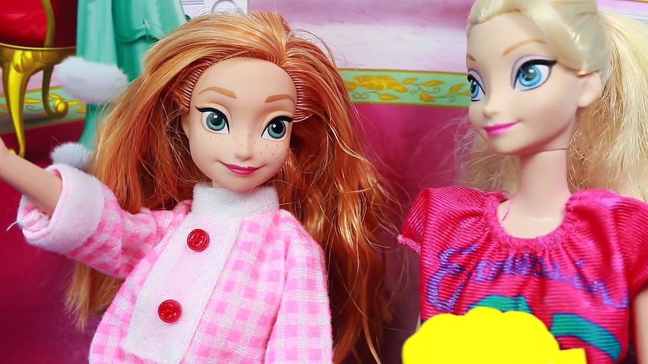 Frozen ELSA PREGNANT Elsa Married To HANS Boy or Girl Disney Frozen Princess Sleepover Barbie Parody