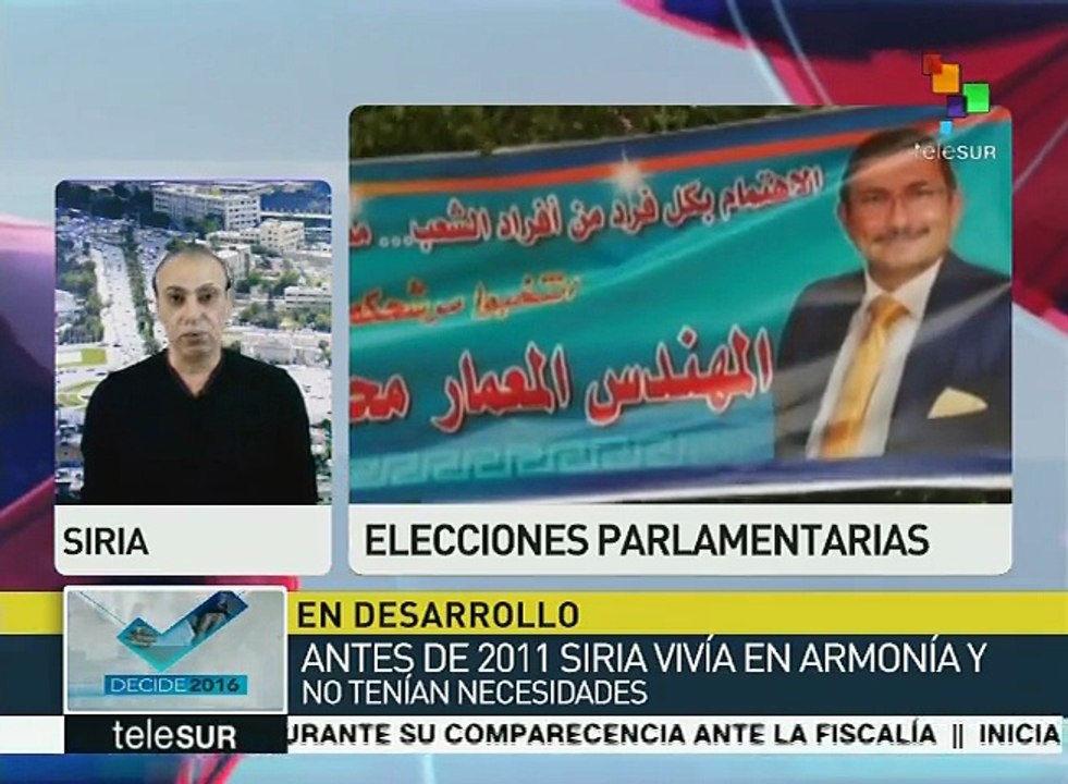 Elección parlamentaria en Siria muestra la unidad de sus ciudadanos