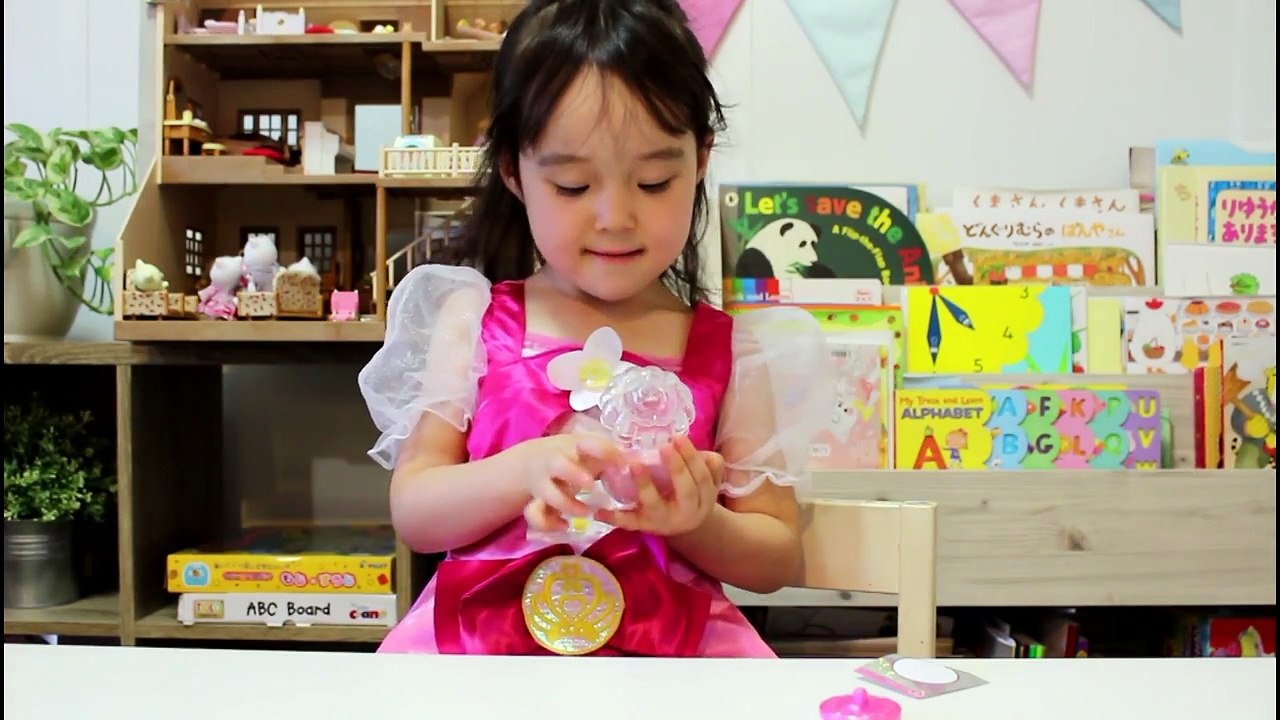 プリンセスプリキュア❤食玩 クリスタルメイクアップセット & ペ�