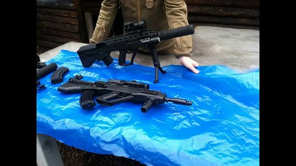 Тестирование автомата "малюк" Украинского производства,получившего очень высокие оценки специалистов.