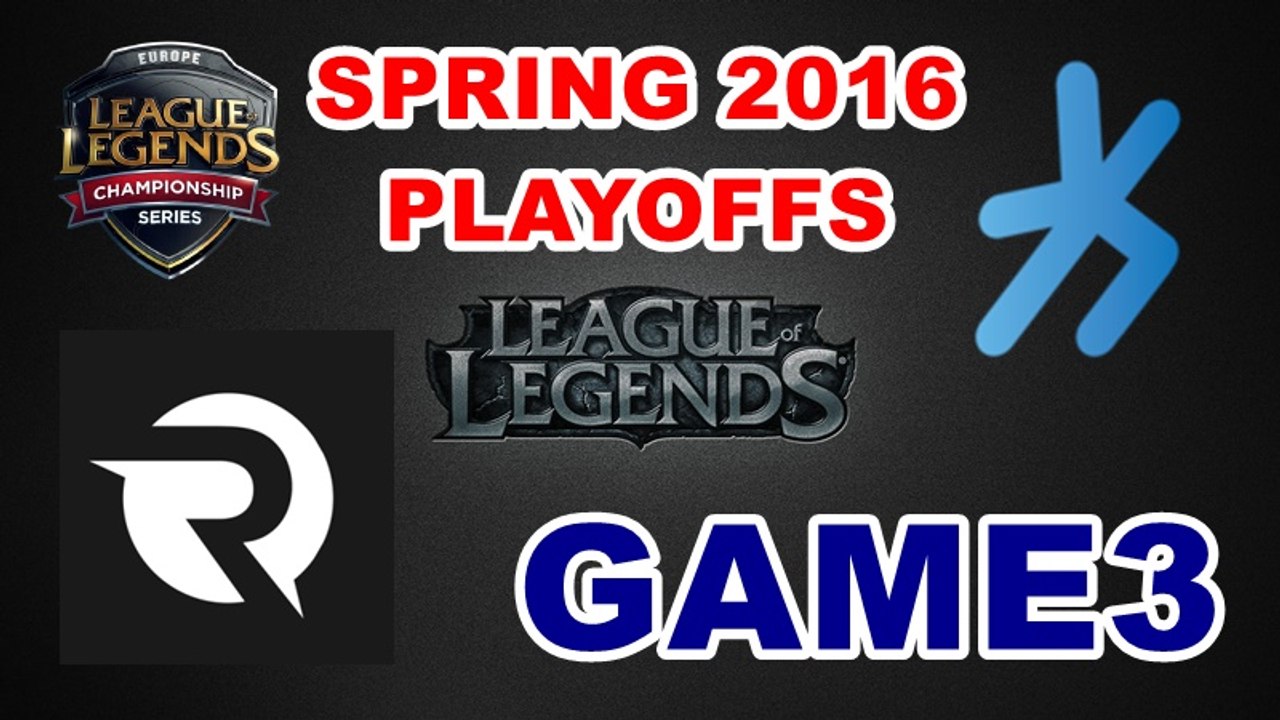 (LOL)OG vs H2K Highlight(EU LCS 2016 Spring Playoffs) Game3