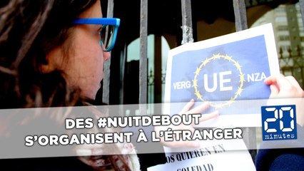 #NuitDebout fait des émules à l'étranger
