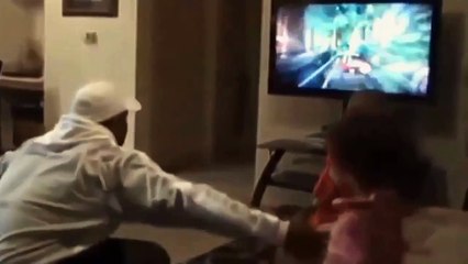 The tears broke out laughing