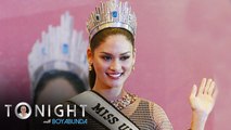 TWBA: Pia Wurtzbach is back in the Philippines!