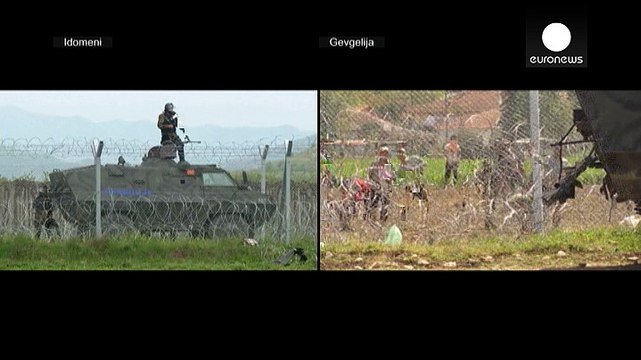 إيدوميني: غاز مسيل للدموع لتفريق لاجئين حاولوا عبور الأراضي المقدونية
