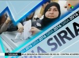 Sirios participan este miércoles en elección parlamentaria