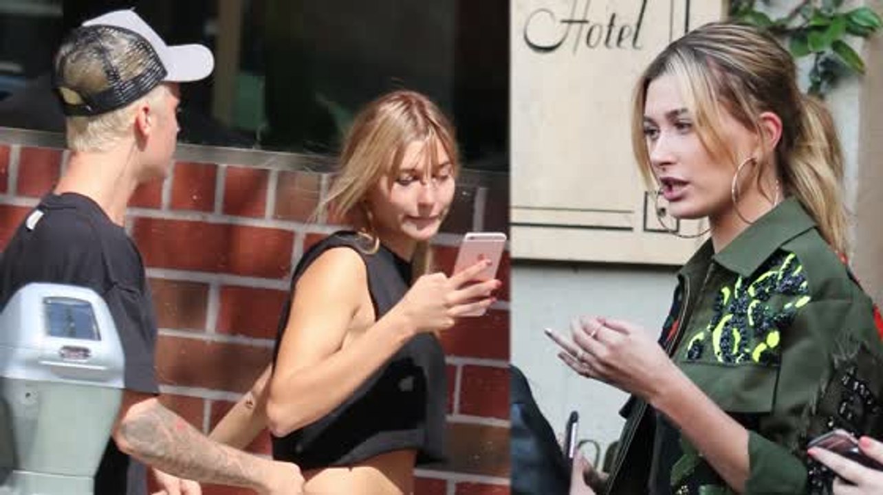 Hailey Baldwin dice que necesitas 'dejar que te resbale' para ser novia de Justin Bieber