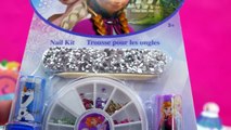 Disney Frozen Queen Elsa Nail Polish Collection Kit Gem Decorating Cookie Swirl C Video