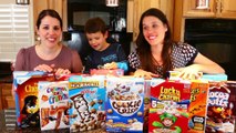 CEREAL CHALLENGE DisneyCarToys AllToyCollector FUNNY Challenge Cereal Cookie Crisp Weird