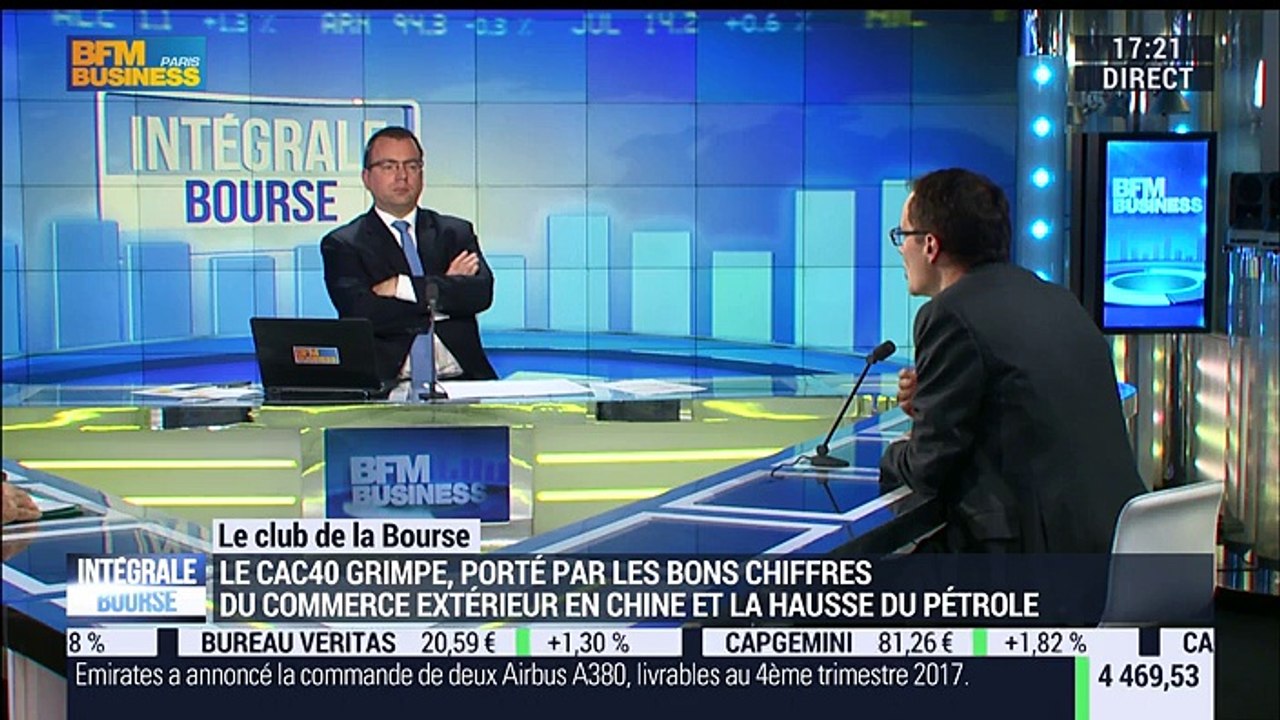 Le Club de la Bourse: Wilfrid Galand, Jacques-Antoine Bretteil et Nicolas Chéron - 13/04