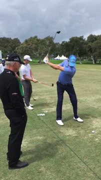 Golf - EPGA : le swing de Thomas Pieters