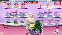 Elsa and Olaf Holidays Shopping - Disney Frozen Princess Christmas Tree Games