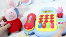 Peppa Pig Musical Phone Toy Piano Teléfono de Peppa Pig Juguetes Peppa Pig Toys Videos Part 8