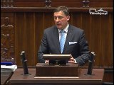 Poseł Sylwester Chruszcz - Wystąpienie z dnia 12 kwietnia 2016 roku.