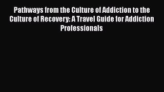 [Read book] Pathways from the Culture of Addiction to the Culture of Recovery: A Travel Guide
