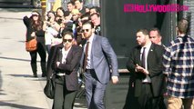 Chris Evans Arrives To Jimmy Kimmel Live! Studios 4.11.16 - TheHollywoodFix.com