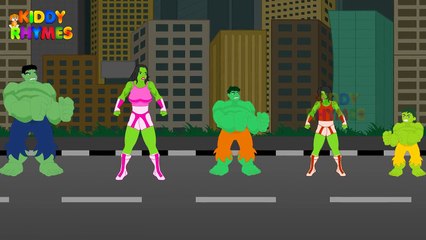 Finger Family Gorilla Vs Hulk | Gorilla Finger Family (Hulk)Rhymes